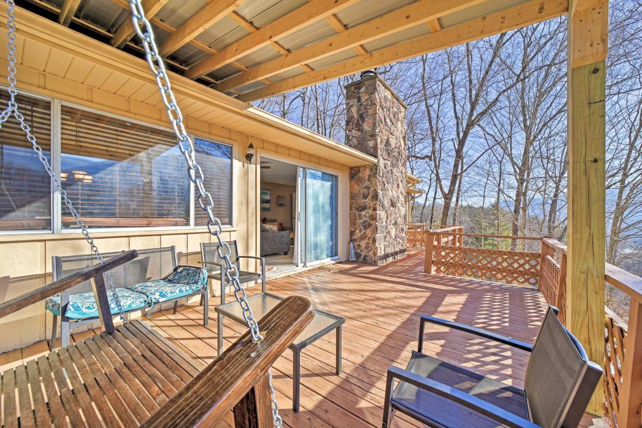 Mountain-View Maggie Valley House With Spacious Deck Esterno foto