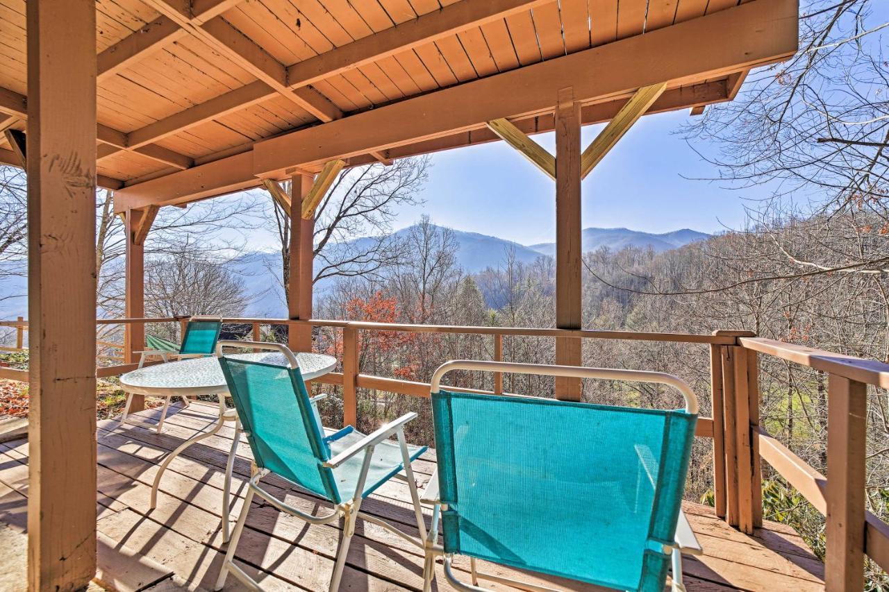 Mountain-View Maggie Valley House With Spacious Deck Esterno foto