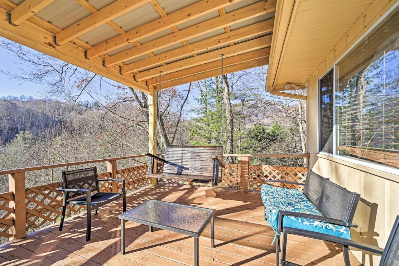 Mountain-View Maggie Valley House With Spacious Deck Esterno foto