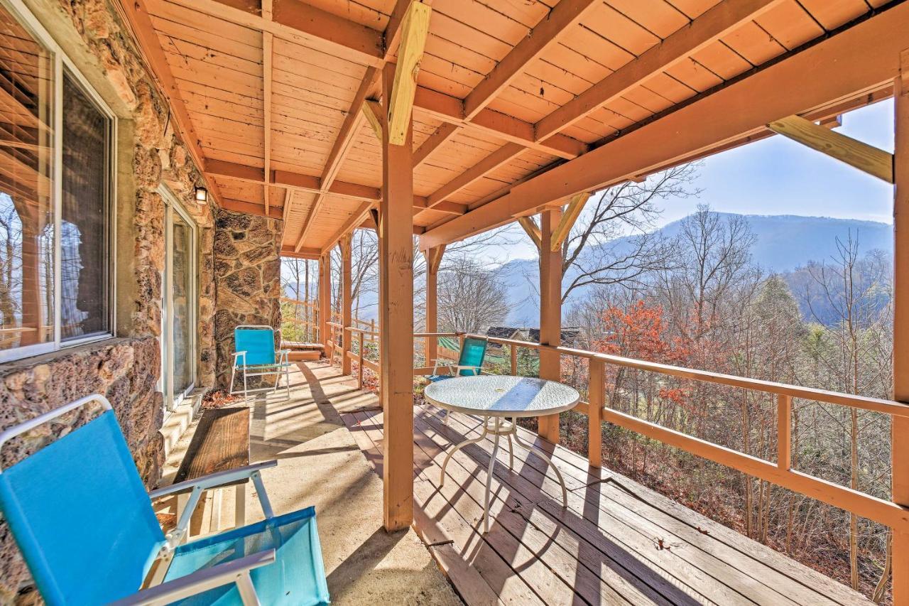 Mountain-View Maggie Valley House With Spacious Deck Esterno foto